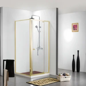 Semi-frame Pivot Door Wall to Wall Shower Screen Australian Standard 6mm Tempered Toughen Glass