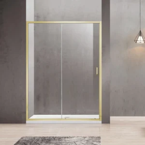 Semi-frame Single Sliding Door Shower Screen Australian Standard 6mm Tempered Toughen Glass